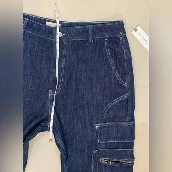 Anthropologie Pilcro Seamed Sport Cargo Jean NWT - Picture 13 of 14